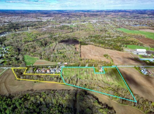 St-Jérôme : Terre 13 acres pour maraîcher, hangar