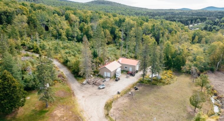 La Patrie (Estrie) : Érablière à vendre de 42 hect
