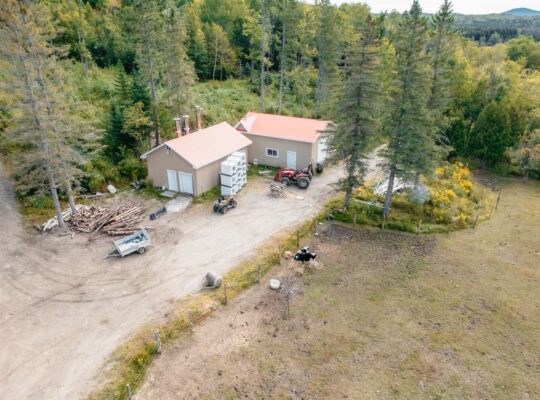 La Patrie (Estrie) : Érablière à vendre de 42 hect