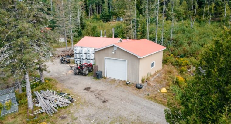 La Patrie (Estrie) : Érablière à vendre de 42 hect