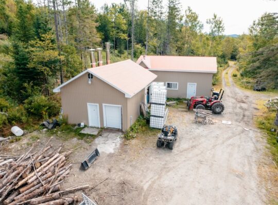 La Patrie (Estrie) : Érablière à vendre de 42 hect