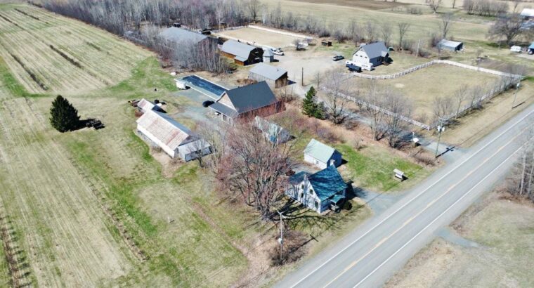 St-Sylvère (Centre-du-Québec) : Ferme 108 acres