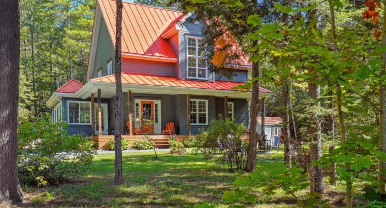 Eastman (Estrie) : Maison de campagne, 3 CAC, 1 ac
