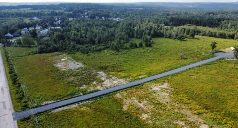 65K Danville (Estrie) : Terrain constructible