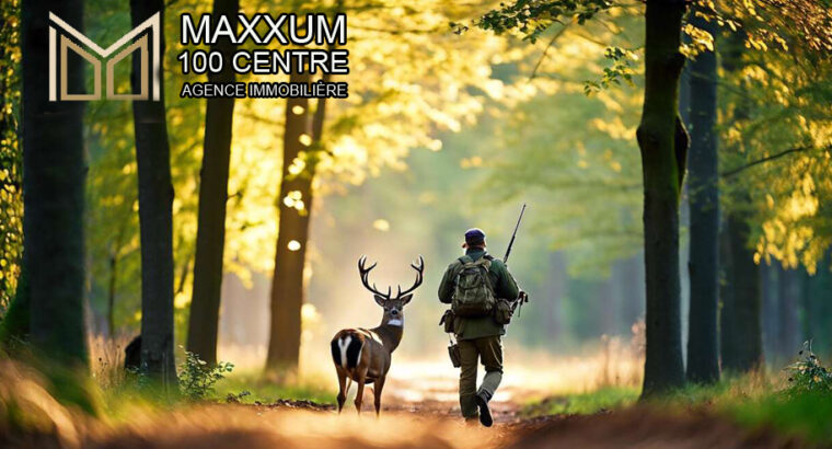 Terre pour la chasse partout a...