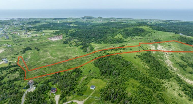 Îles-de-la-Madeleine, terre agricole 10,36 acres,