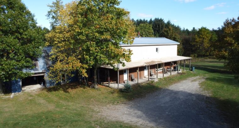 Tingwick (Centre-du-Québec) : Fermette de 77 acres