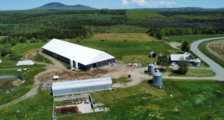 St-Camille : Ferme de chèvres laitières 158 acres
