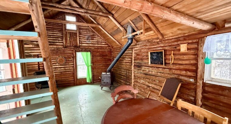Fortierville :Terre à bois 180 acr chalet