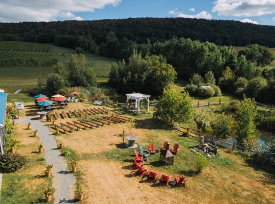 Danville, Estrie – vignoble à vendre 68 acres