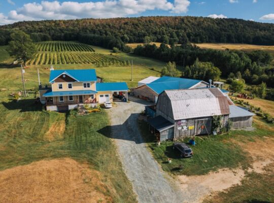 Danville, Estrie – vignoble à vendre 68 acres