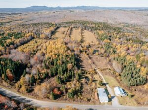 Audet (Estrie) : Domaine de 152 acres, érablière