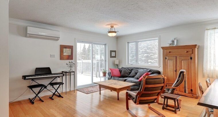 Audet (Estrie) : Domaine de 152 acres, érablière