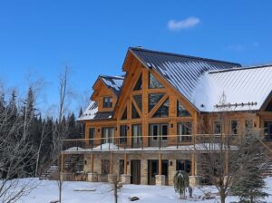 Frontenac (Estrie) : Domaine 5 acres avec lac