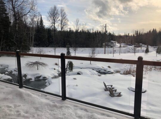 Frontenac (Estrie) : Domaine 5 acres avec lac