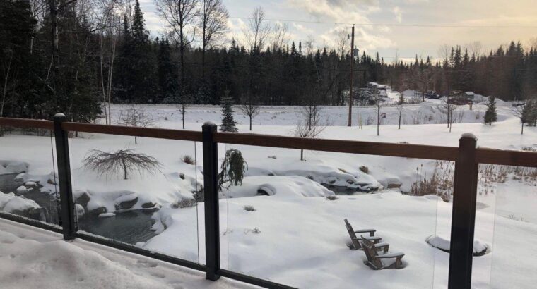 Frontenac (Estrie) : Domaine 5 acres avec lac