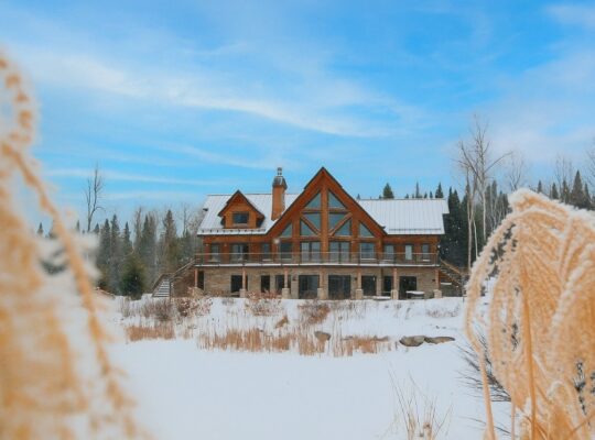 Frontenac (Estrie) : Domaine 5 acres avec lac