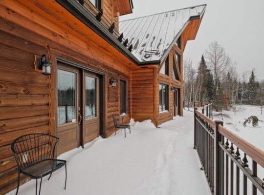 Frontenac (Estrie) : Domaine 5 acres avec lac