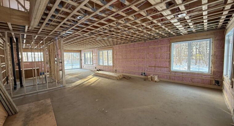 St-Albert (Centre-du-Québec) : Maison en constr.