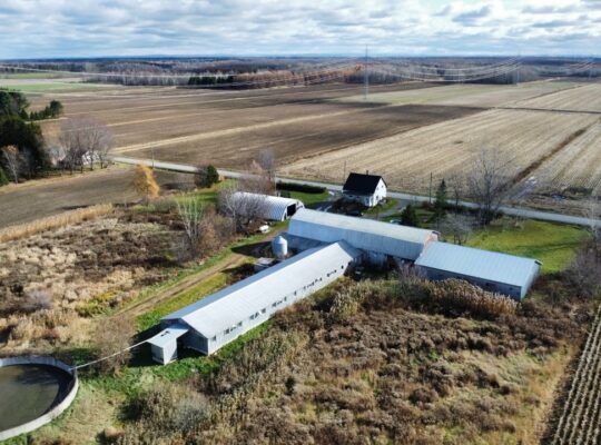 St-Wenceslas (Centre-du-Québec) : Fermette de 4 ac