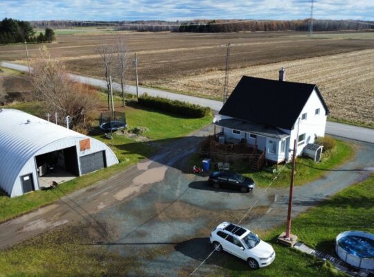 St-Wenceslas (Centre-du-Québec) : Fermette de 4 ac