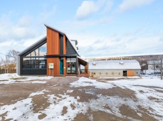 St-Urbain (Capitale-Nationale) : Ferme d’émeu