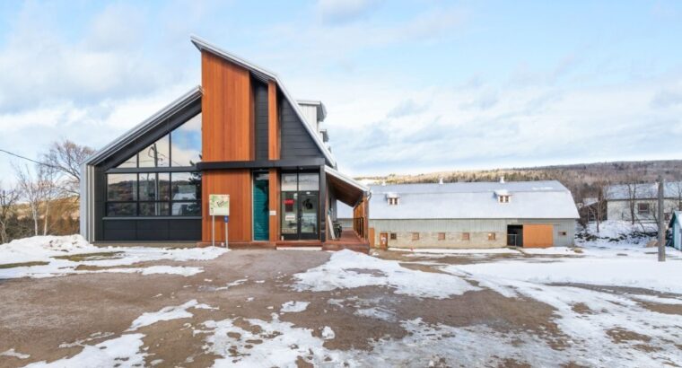 St-Urbain (Capitale-Nationale) : Ferme d’émeu