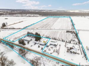 Coteau-du-Lac (Montérégie) : Vignoble 28ac Maison
