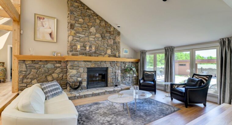 L’Île-Bizard (Montréal) : Luxueux domaine agricole