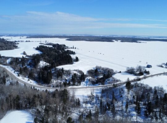 Sainte-Ursule (Mauricie) : Ferme & bâtiments 408ac