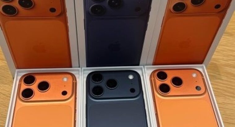 Apple iPhone 17 Pro Max, iPhone 17 Pro, iPhone 17