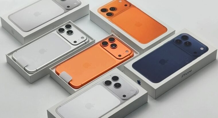 Apple iPhone 17 Pro Max, iPhone 17 Pro, iPhone 17