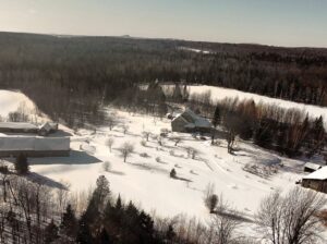 Wotton (Estrie) : Domaine 161 acres, érablière