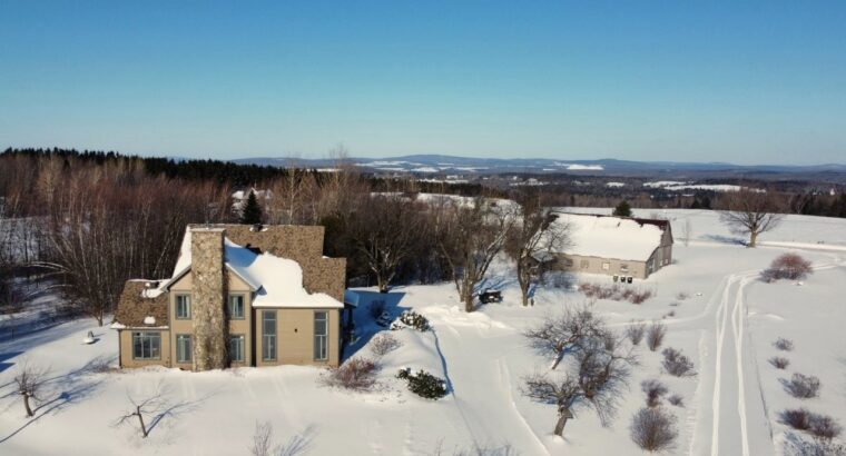 Wotton (Estrie) : Domaine 161 acres, érablière