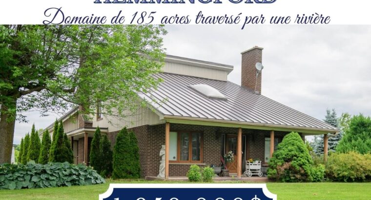 ENDROIT MAGNIFIQUE À HEMMINGFORD! 😍