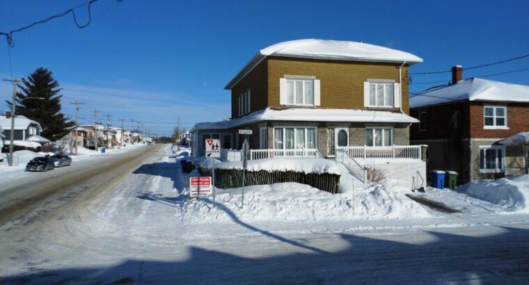 Thetford Mines (Chaud. App) : Triplex Garage