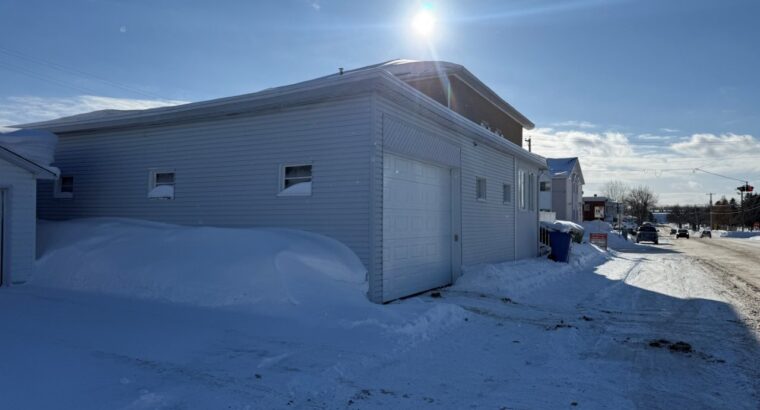 Thetford Mines (Chaud. App) : Triplex Garage