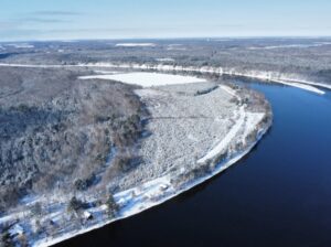 Drummondville Terre 136 acr – Rivière St-François