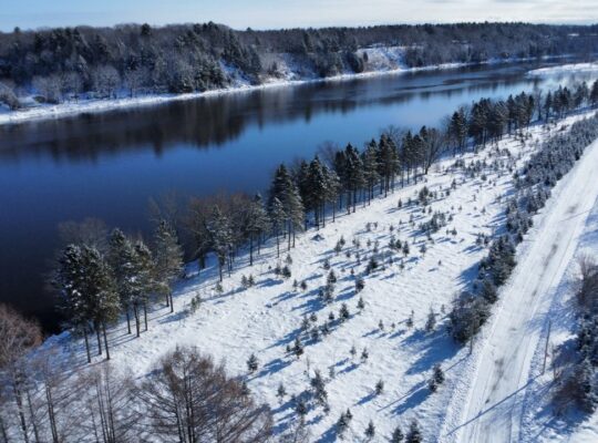Drummondville Terre 136 acr – Rivière St-François