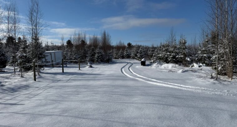 Drummondville Terre 136 acr – Rivière St-François