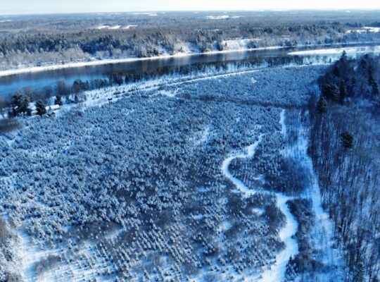 Drummondville Terre 136 acr – Rivière St-François