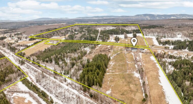 Armagh (Chaudière-Appalaches) : Ferme érablière