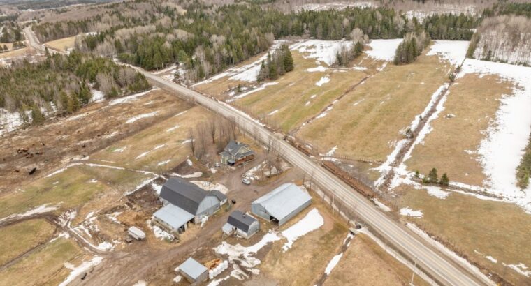 Armagh (Chaudière-Appalaches) : Ferme érablière