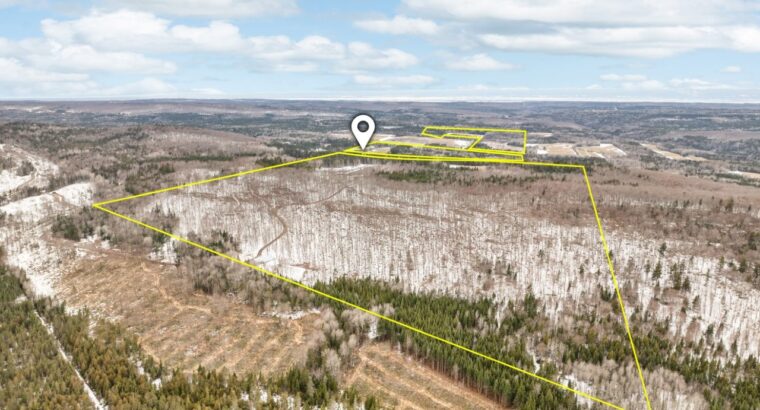 Armagh (Chaudière-Appalaches) : Ferme érablière