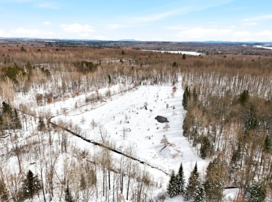 Roxton Falls (Montérégie) : Terre à bois et agr.