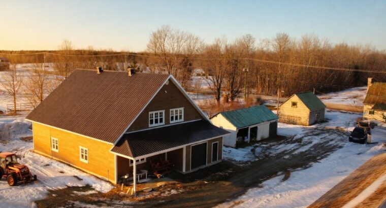 St-Sylvère (Ctre-Québec) : Fermette,érablière