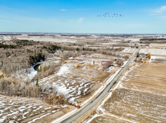St-David (Montérégie) : Fermette – terre 30 acres
