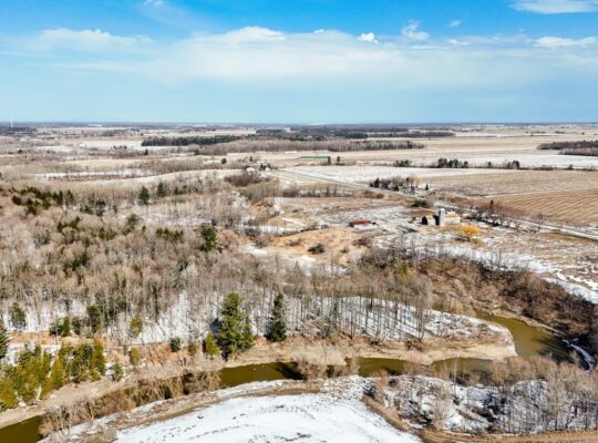 St-David (Montérégie) : Fermette – terre 30 acres