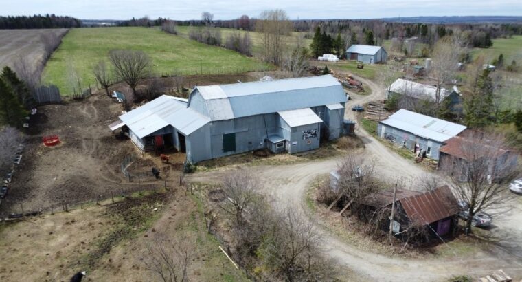 St-Camille (Estrie) : Ferme 208acr – 105 acr cult.