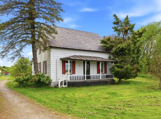 St-David (Montérégie) : Fermette, terre, 30 acres